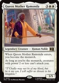 Queen Mother Ramonda - Commander: Marvel Super Heroes - Magic: The Gathering card