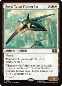 Royal Talon Fighter Jet - Commander: Marvel Super Heroes - Magic: The Gathering card