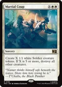 Martial Coup - Commander: Marvel Super Heroes - Magic: The Gathering card