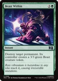 Beast Within - Commander: Marvel Super Heroes - Magic: The Gathering card