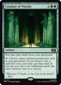 Conduit of Worlds - Commander: Marvel Super Heroes - Magic: The Gathering card