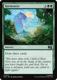 Harmonize - Commander: Marvel Super Heroes - Magic: The Gathering card