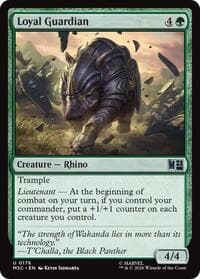 Loyal Guardian - Commander: Marvel Super Heroes - Magic: The Gathering card