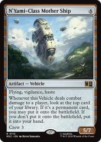 N'Yami-Class Mother Ship - Commander: Marvel Super Heroes - Magic: The Gathering card
