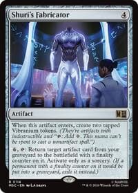 Shuri's Fabricator - Commander: Marvel Super Heroes - Magic: The Gathering card