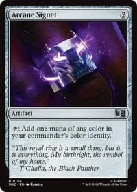 Arcane Signet (0194) - Commander: Marvel Super Heroes - Magic: The Gathering card