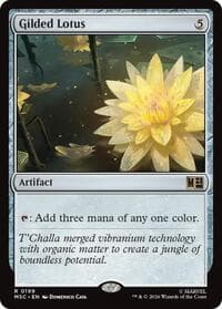 Gilded Lotus - Commander: Marvel Super Heroes - Magic: The Gathering card