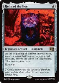 Helm of the Host - Commander: Marvel Super Heroes - Magic: The Gathering card
