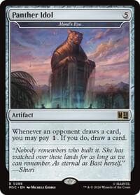 Panther Idol - Mind's Eye - Commander: Marvel Super Heroes - Magic: The Gathering card