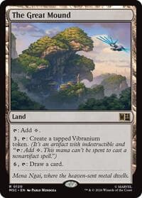 The Great Mound - Commander: Marvel Super Heroes - Magic: The Gathering card