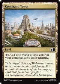 Command Tower (0236) - Commander: Marvel Super Heroes - Magic: The Gathering card