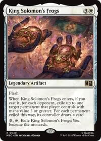 King Solomon's Frogs (Surge Foil) - Commander: Marvel Super Heroes - Magic: The Gathering card