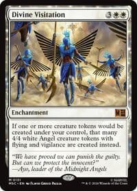 Divine Visitation (Surge Foil) - Commander: Marvel Super Heroes - Magic: The Gathering card