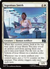 Ingenious Smith (Surge Foil) - Commander: Marvel Super Heroes - Magic: The Gathering card