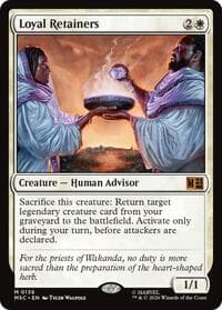Loyal Retainers (Surge Foil) - Commander: Marvel Super Heroes - Magic: The Gathering card