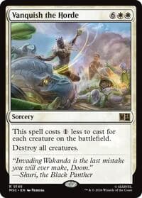 Vanquish the Horde (Surge Foil) - Commander: Marvel Super Heroes - Magic: The Gathering card
