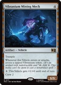 Vibranium Mining Mech (Surge Foil) - Commander: Marvel Super Heroes - Magic: The Gathering card