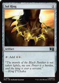 Sol Ring (0214) (Surge Foil) - Commander: Marvel Super Heroes - Magic: The Gathering card