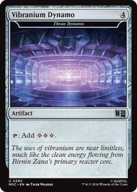 Vibranium Dynamo - Thran Dynamo (Surge Foil) - Commander: Marvel Super Heroes - Magic: The Gathering card