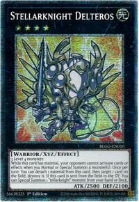 Stellarknight Delteros (Starlight Rare) - Battles of Legend: Glorious Gallery - YuGiOh card