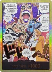 DON!! Card (Alternate Art) (Gold) - The Time of Battle - One Piece Card Game card