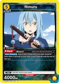 Rimuru (012) - UE20BT: That Time I Got Reincarnated as a Slime - Union Arena card