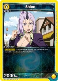 Shion (015) - UE20BT: That Time I Got Reincarnated as a Slime - Union Arena card