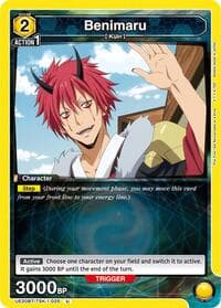 Benimaru (025) - UE20BT: That Time I Got Reincarnated as a Slime - Union Arena card