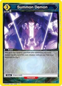 Summon Demon - UE20BT: That Time I Got Reincarnated as a Slime - Union Arena card