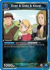 Eren & Gido & Kaval - UE20BT: That Time I Got Reincarnated as a Slime - Union Arena card