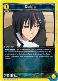 Diablo (001) - UE20BT: That Time I Got Reincarnated as a Slime - Union Arena card