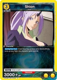 Shion (005) - UE20BT: That Time I Got Reincarnated as a Slime - Union Arena card