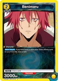 Benimaru (010) - UE20BT: That Time I Got Reincarnated as a Slime - Union Arena card