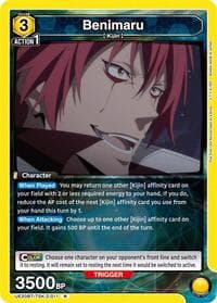 Benimaru (011) - UE20BT: That Time I Got Reincarnated as a Slime - Union Arena card