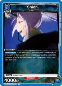 Shion (019) - UE20BT: That Time I Got Reincarnated as a Slime - Union Arena card