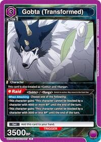 Gobta (Transformed) - UE20BT: That Time I Got Reincarnated as a Slime - Union Arena card