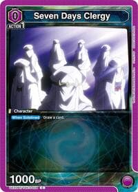 Seven Days Clergy - UE20BT: That Time I Got Reincarnated as a Slime - Union Arena card