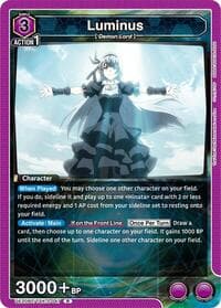 Luminus (047) - UE20BT: That Time I Got Reincarnated as a Slime - Union Arena card
