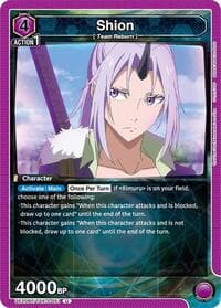 Shion (051) - UE20BT: That Time I Got Reincarnated as a Slime - Union Arena card