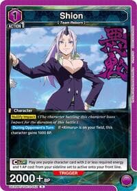 Shion (052) - UE20BT: That Time I Got Reincarnated as a Slime - Union Arena card