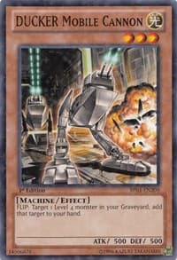 DUCKER Mobile Cannon (Starfoil) - Battle Pack: Epic Dawn - YuGiOh card