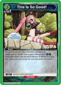 This Is So Good! - UE20BT: That Time I Got Reincarnated as a Slime - Union Arena card
