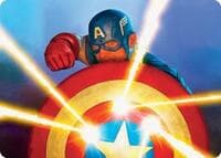 Captain's Defense Art Card - Art Series: Marvel Super Heroes - Magic: The Gathering card