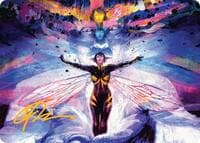 Pym Particles Art Card (Gold-Stamped Signature) - Art Series: Marvel Super Heroes - Magic: The Gathering card