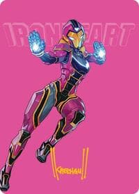 Ironheart, Clever Champion Art Card (Gold-Stamped Signature) - Art Series: Marvel Super Heroes - Magic: The Gathering card