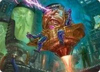 M.O.D.O.K. Art Card - Art Series: Marvel Super Heroes - Magic: The Gathering card