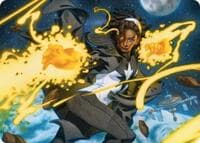 Photon, Mighty Marvel Art Card - Art Series: Marvel Super Heroes - Magic: The Gathering card