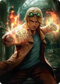 Chase Stein, Runaway Art Card - Art Series: Marvel Super Heroes - Magic: The Gathering card