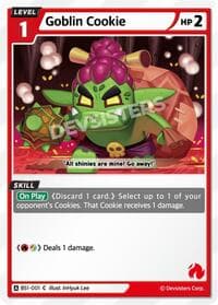 Goblin Cookie - Brave Beginning - CookieRun: Braverse TCG card