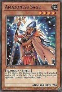 Amazoness Sage (Starfoil) - Battle Pack: Epic Dawn - YuGiOh card